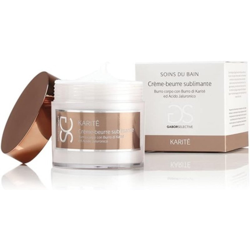 Soins du Bain Sublimant Butter Cream Body Cream 250ml Shea Butter Hyaluronic Acid