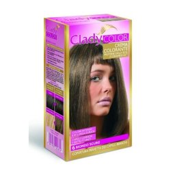 Clady Hair Color Cream Dye 1pc 6 Dark Blonde