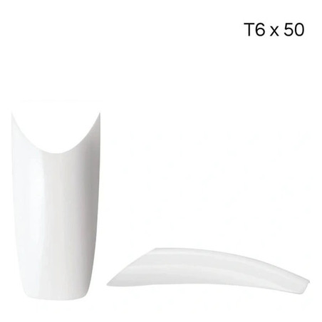 Xanitalia Pro Xan Pro Tips French Smile T6 - 50 Pieces