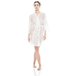 Disposable Kimono White Beautician Hairdresser in TNT