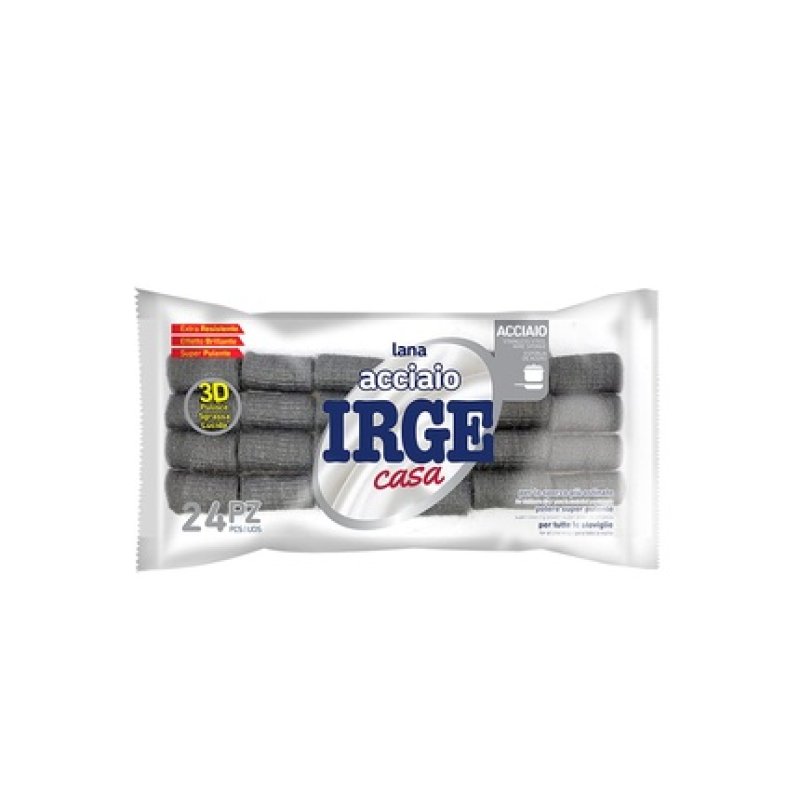 Irge Steel Wool 24 Rolls 100g Multi-Coloured