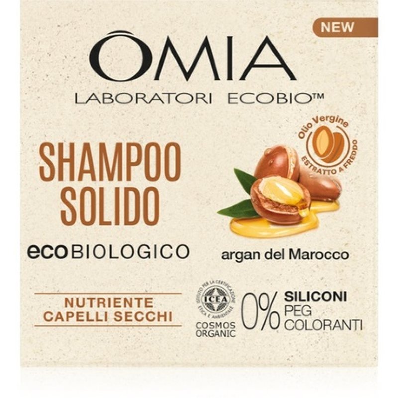 Omia Laboratories Argan del Marocco Solid Shampoo 50g