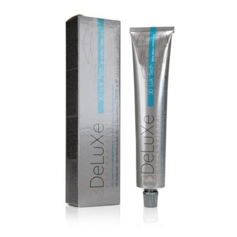 3DeLuxe Professional Hair Colouring Cream 7/32 Medium Blonde Gold Irisé 120g