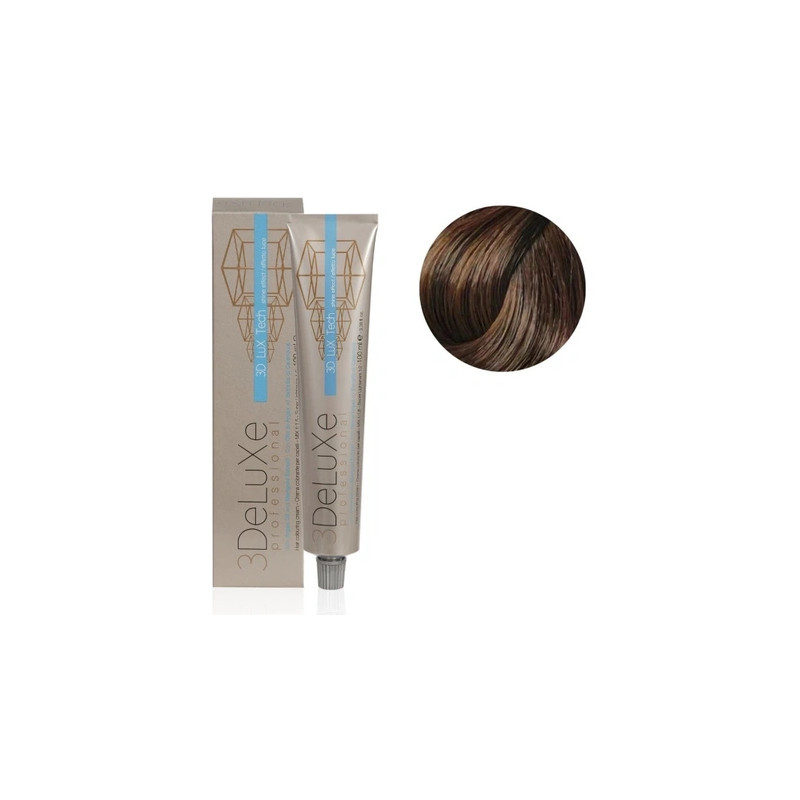 3deluxe Coloring Cream 100ml 6.32 Dark Golden Iridescent Blonde