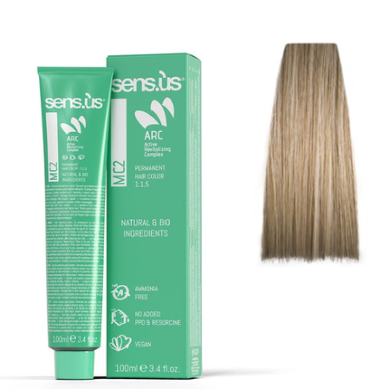 Sensus Very Light Natural Ash Blonde Hair Color