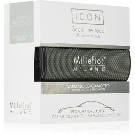 Millefiori Icon Sandalo Bergamotto Car Deodorant - 1 piece