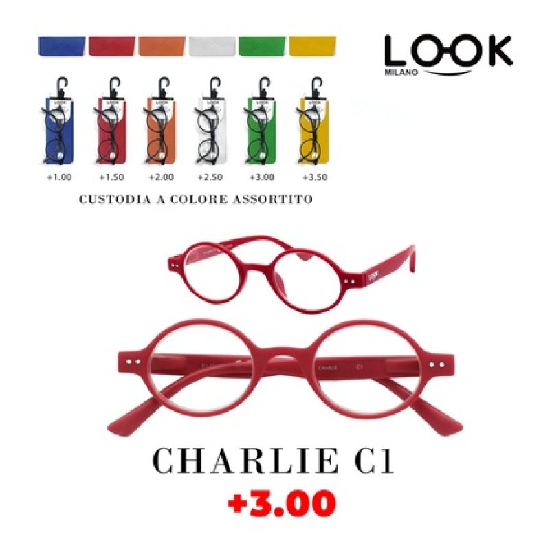 Look Optics Look Charlie C1 Glasses 3.00