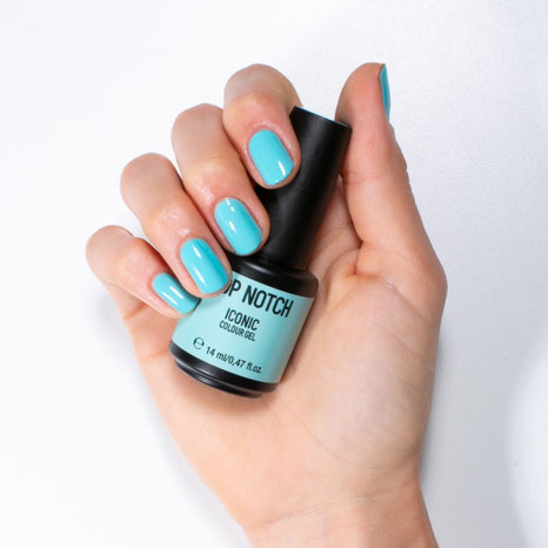 Top Notch by Mesauda Iconic Colour Gel vernis à ongles 14 ml Bleu