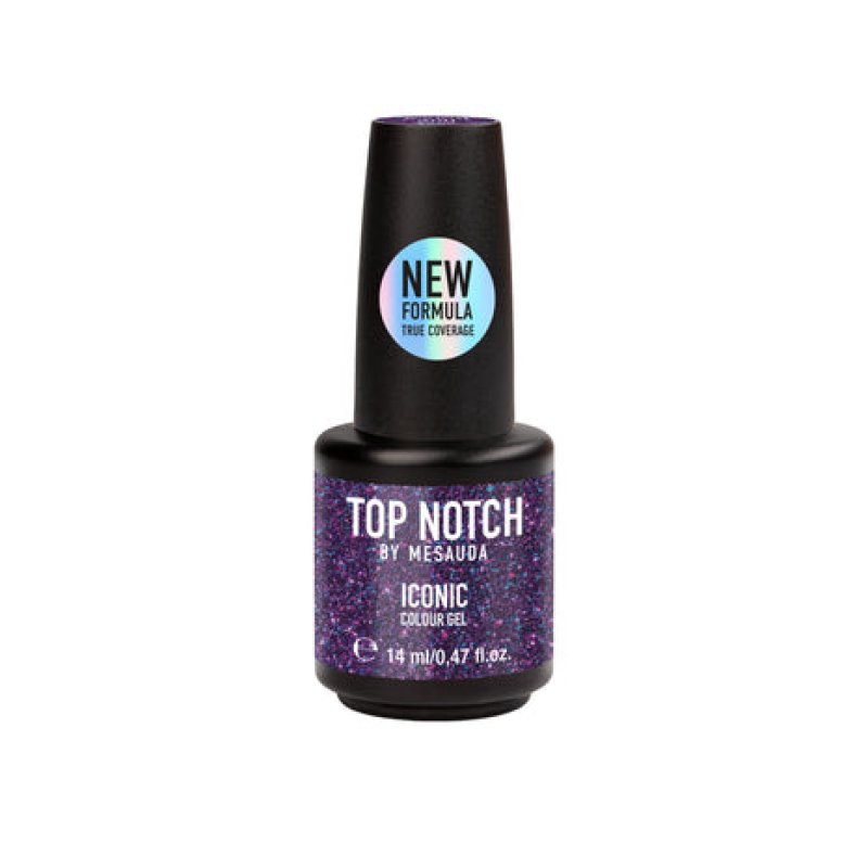 Top Notch by Mesauda Iconic Colour Gel vernis à ongles 14 ml Bleu