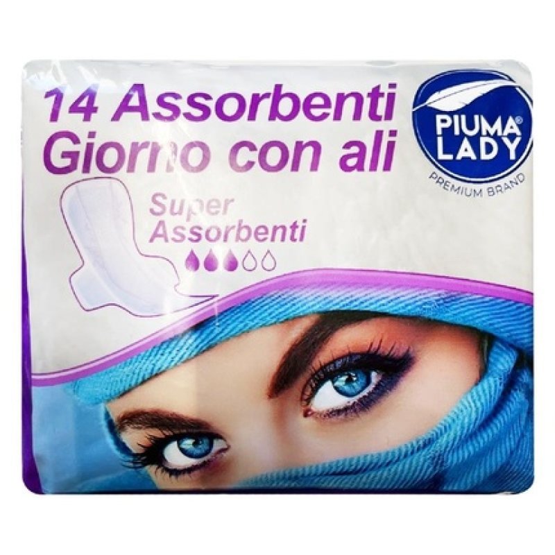 Piuma Lady Ali 14 PZ Absorbent Sanitary Napkins