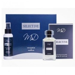 MD Selective EDT 100ml Perfume Box and 100ml Body Lotion