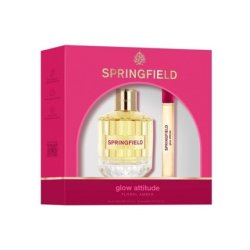 Springfield Glow Woman Case - Cologne 100 Milliliters Spray Cologne 10 Milliliters Spray