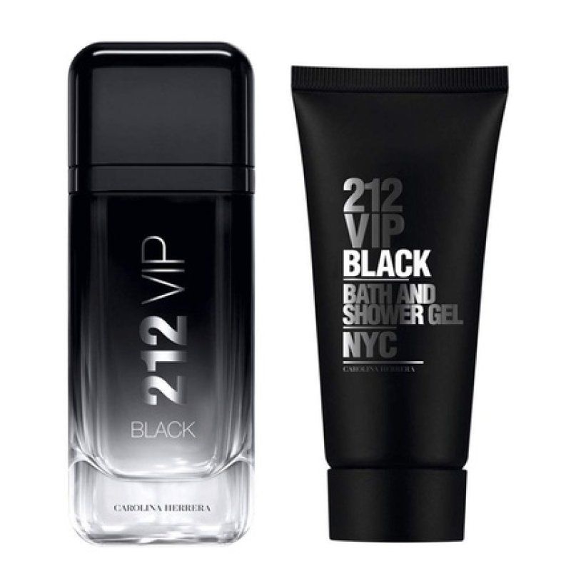 Carolina Herrera 212 Vip Black Eau De Parfum 2 Pc. Gift Set For Men