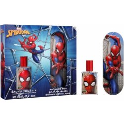 Marvel Spiderman Gift Set for Kids Eau de Toilette Metallic Box Vegan and FSC Approved 30ml