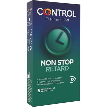 Control Originals New Non Stop Retard Condoms - Pack of 6