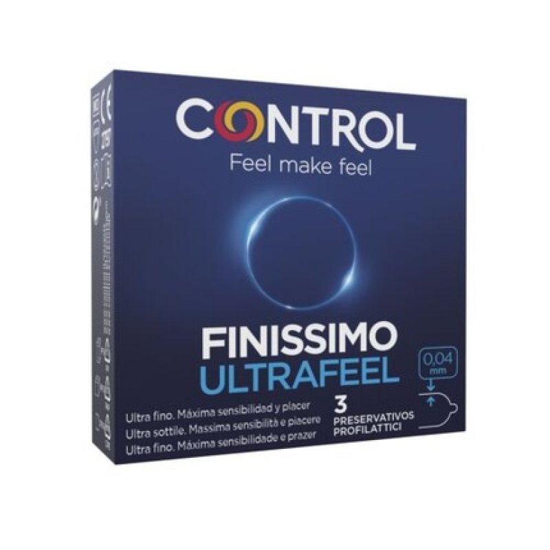 Control Ultrafeel Ultra Thin Condoms 0.045mm Thick
