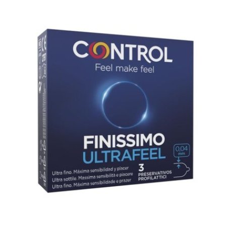 Control Ultrafeel Ultra Thin Condoms 0.045mm Thick