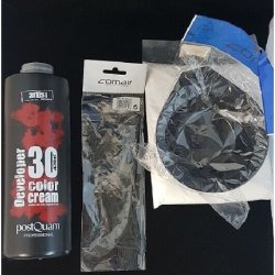Set Bleaching Powder 400g Postquam Oxydant 1l Color Tray Brush Top Offer