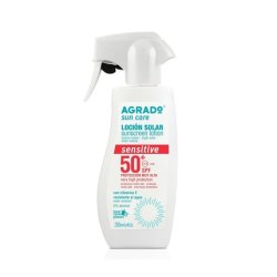 Agrado Sensitive Sunscreen SPF 50 Waterproof 250ml
