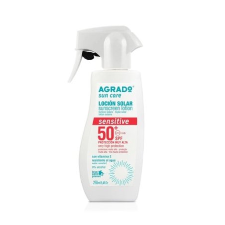 Agrado Sensitive Sunscreen SPF 50 Waterproof 250ml