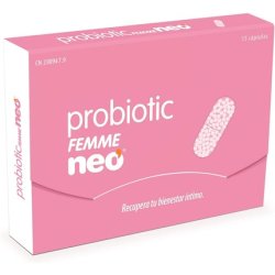 Neo Probiotic Femme 15cap, Black, Standard