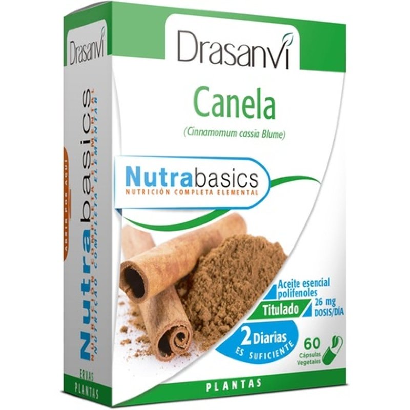 Drasanvi Nutrabasics Cinnamon - Vegan Digestive Support - No Artificial Flavors