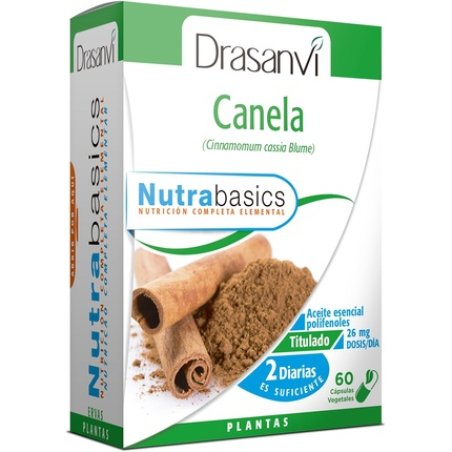 Drasanvi Nutrabasics Cinnamon - Vegan Digestive Support - No Artificial Flavors