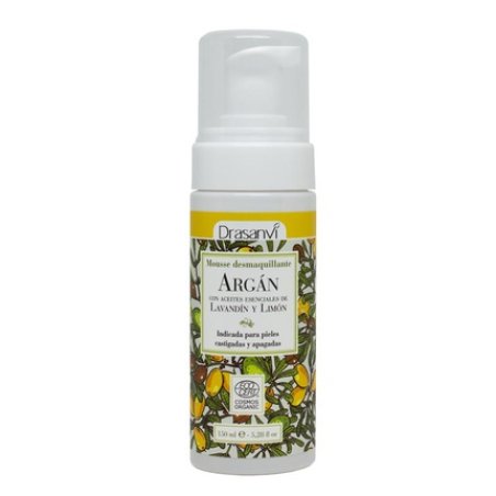 Drasanvi Mousse Desmaquillante Argan Ecocert Bio 150Ml