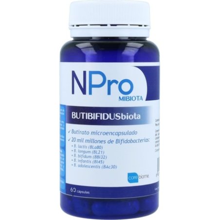 NPro Butibifidusbiota Butyrat for Colon 60 Capsules