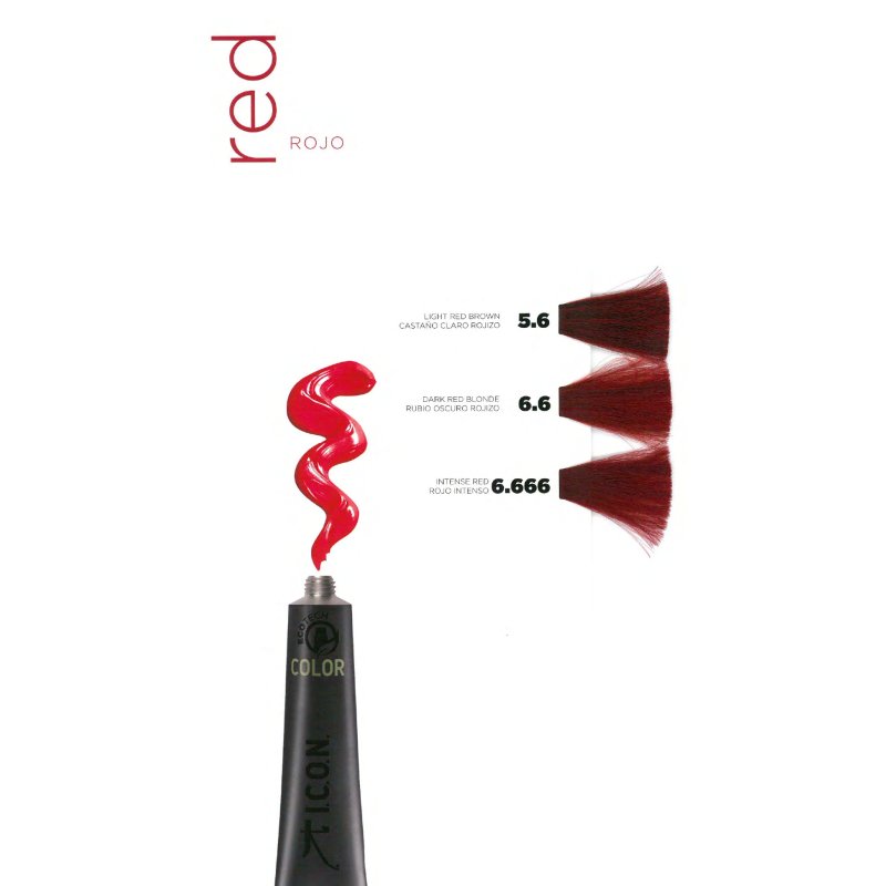 Icon Ecotech Color 6.6 Dark Red Blonde 60 ml