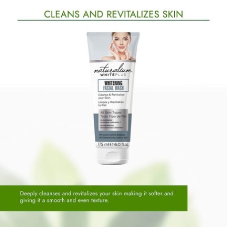 Naturalium Facial Whitening Cleanser 175ml