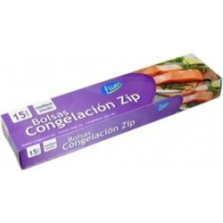 Fliss Zip Medium Freezer Bag - Pack of 15