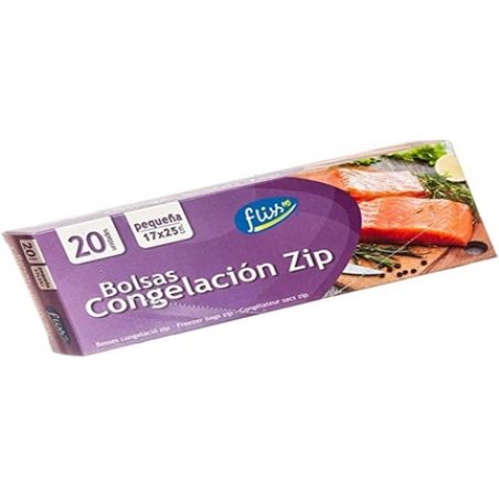 Fliss Zip Small Freezer Bag - Pack of 20