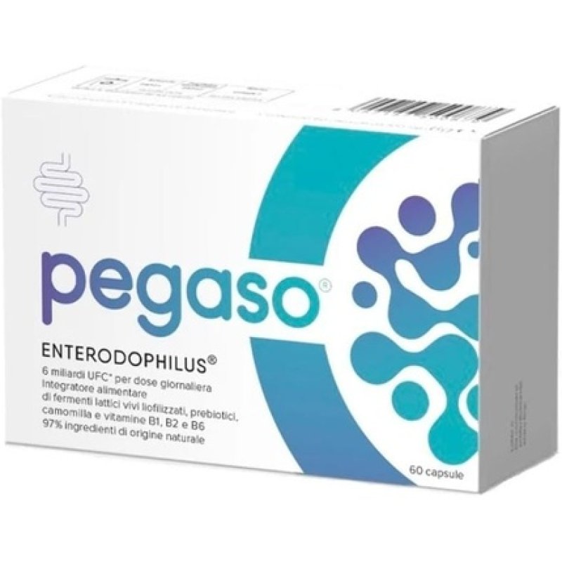 Pegaso Enterodophilus Probiotic Supplement 60 Capsules