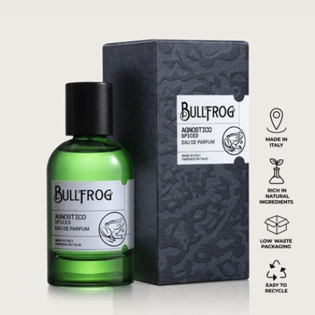 Bullfrog Agnostico Spiced Eau De Parfum 100ml - Spicy Fragrance with Incense