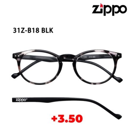 Zippo Zippo 31z-B18-Blk350 Reading Glasses 3.50
