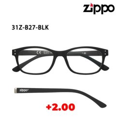 Zippo Zippo 31z-B27-Blk200 Reading Glasses 2.00
