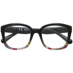 Zippo Reading Aid Glasses Black Multi Retro Look 1.00 to 3.50
