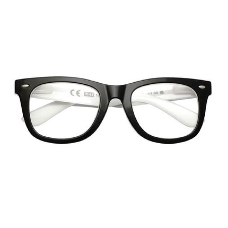 Zippo Reading Glasses Color: Black-White, 1.00