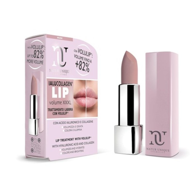 Natur Unique Ialucollagen Lip Volume XXXL Nude Coloration 4.2ml