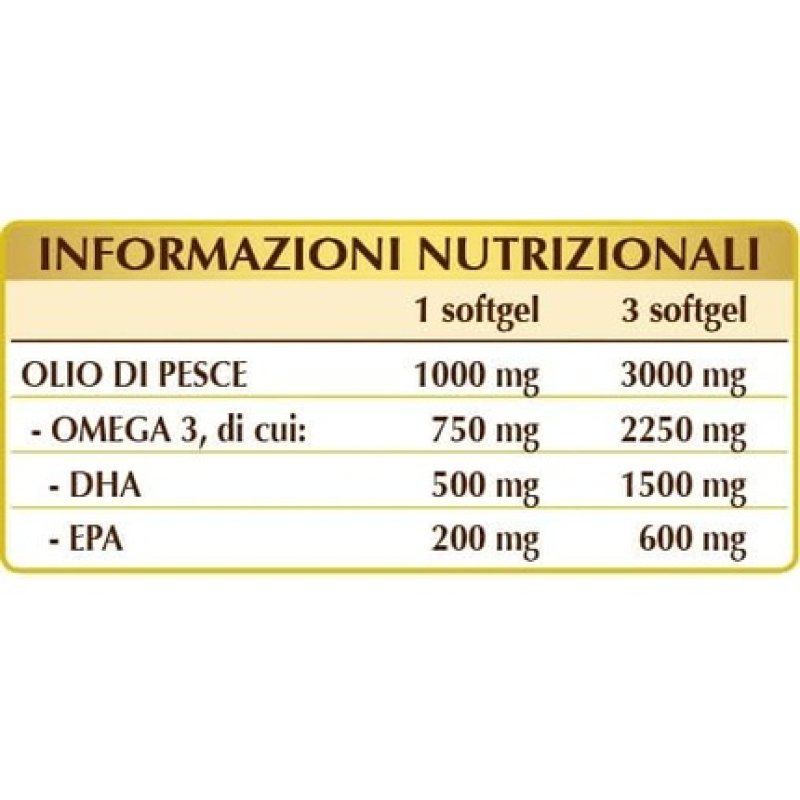 OMEGA 3 SUPREMO 60 Omega3 Softgel 700mg DHA EPA per Capsule 2-Month Supply 87g