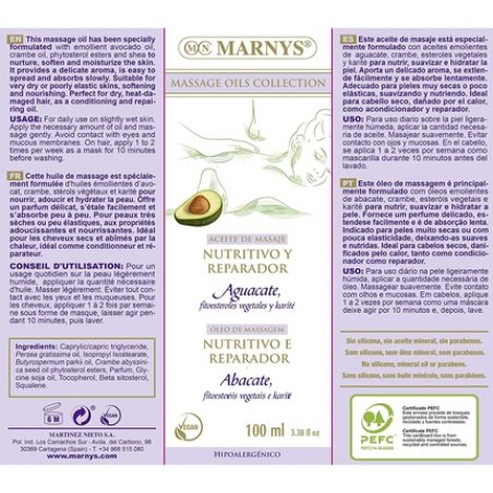 MARNYS Avocado Oil Massage