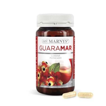 Marny's Guaramar 500mg Guarana Energy and Relief from Illness 120 Capsules