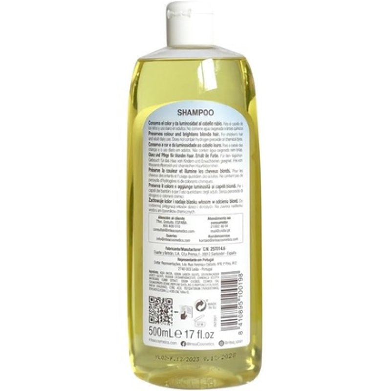 Chamomile Intea Children's Shampoo for Blonde Highlights 500ml