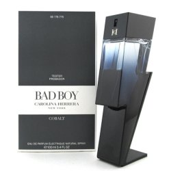Tester Carolina Herrera Bad Boy Cobalt Edp 100ml