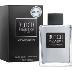 Antonio Banderas Black Seduction Eau De Toilette Spray 200ml