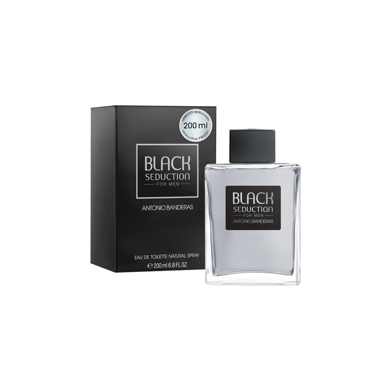 Antonio Banderas Black Seduction Eau De Toilette Spray 200ml