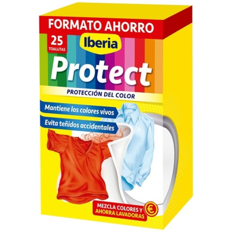 Iberia Protect Super Absorbent Wipes For Colored Clothing Prevent Accidental Dyeing