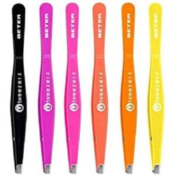 Beter Magnetic Hair Clamp Straight Tip and Tweezers Black - Standard