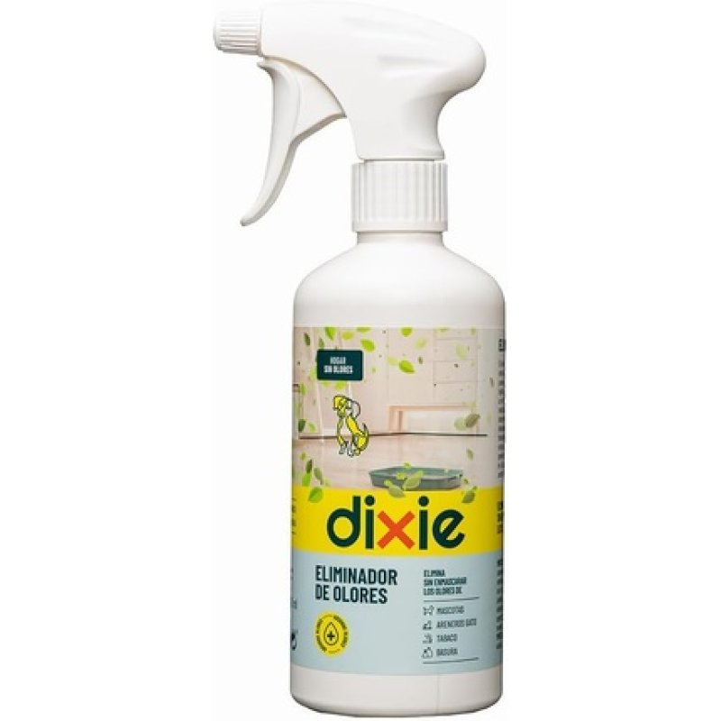 DIXIE Odor Eliminator Spray 500ml - Effectively Fights Bad Environmental Odors - Pleasant Clean Scent - Captures Odors